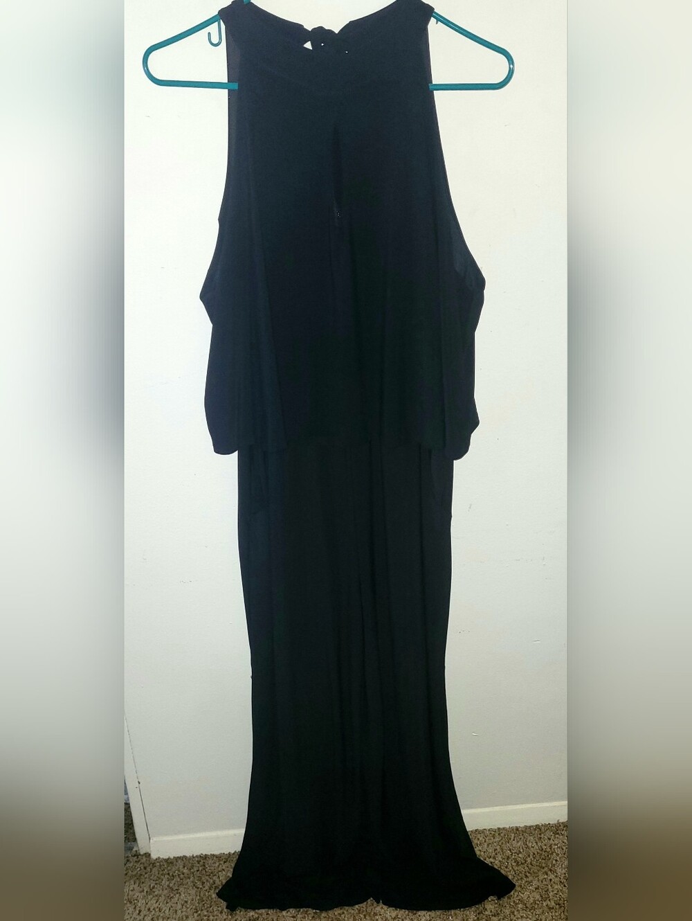 Cato Black Sleeveless Jumpsuit with Back Keyhole